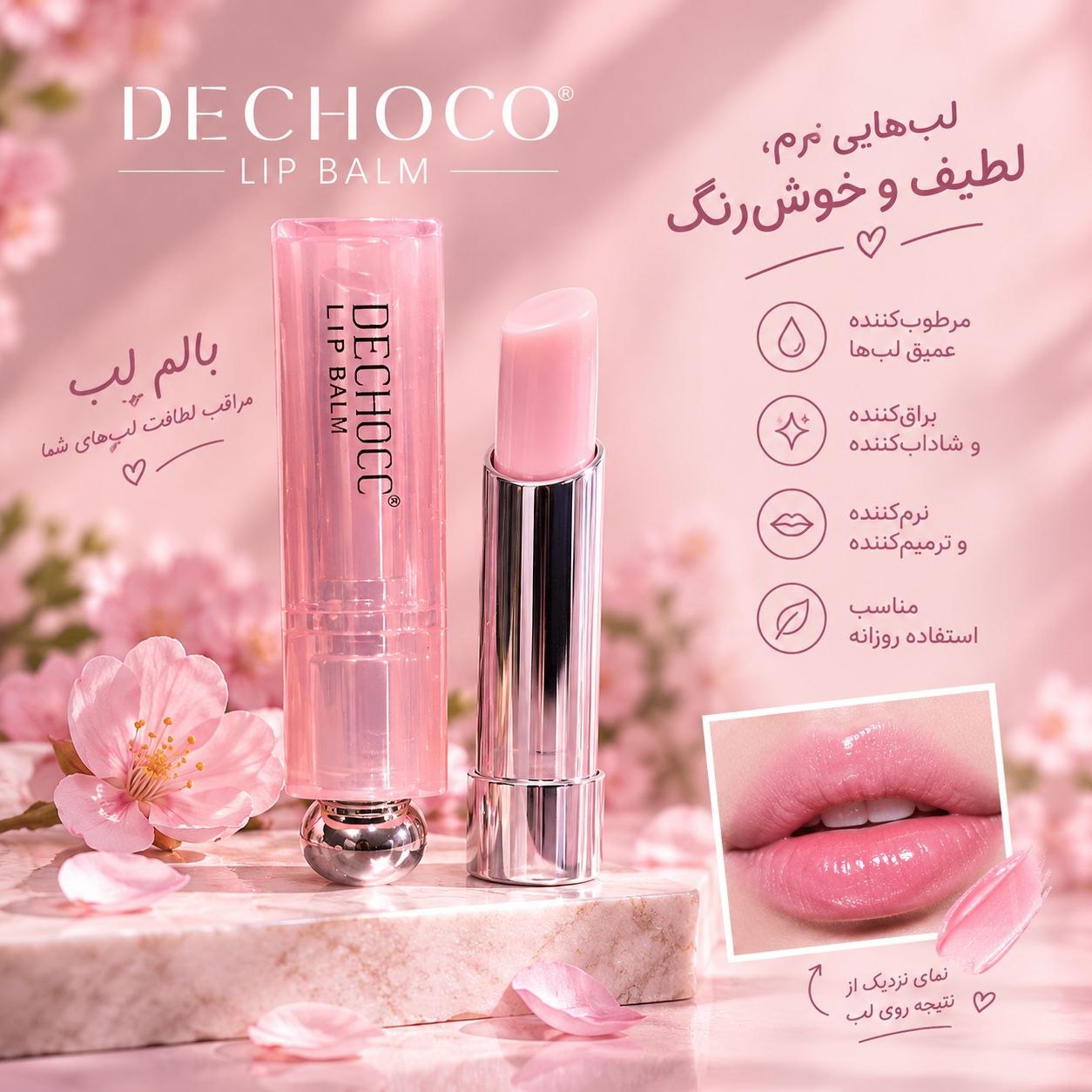بالم لب طرح دیور